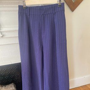BRAND NEW - Pinstripe Wide Leg Trousers